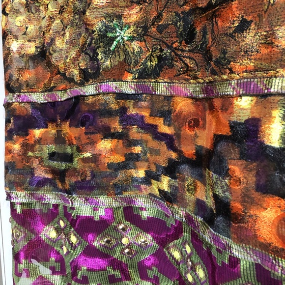 Desigual Shimmering Dress EU 42 Delicate! Stunning! - Picture 9 of 15